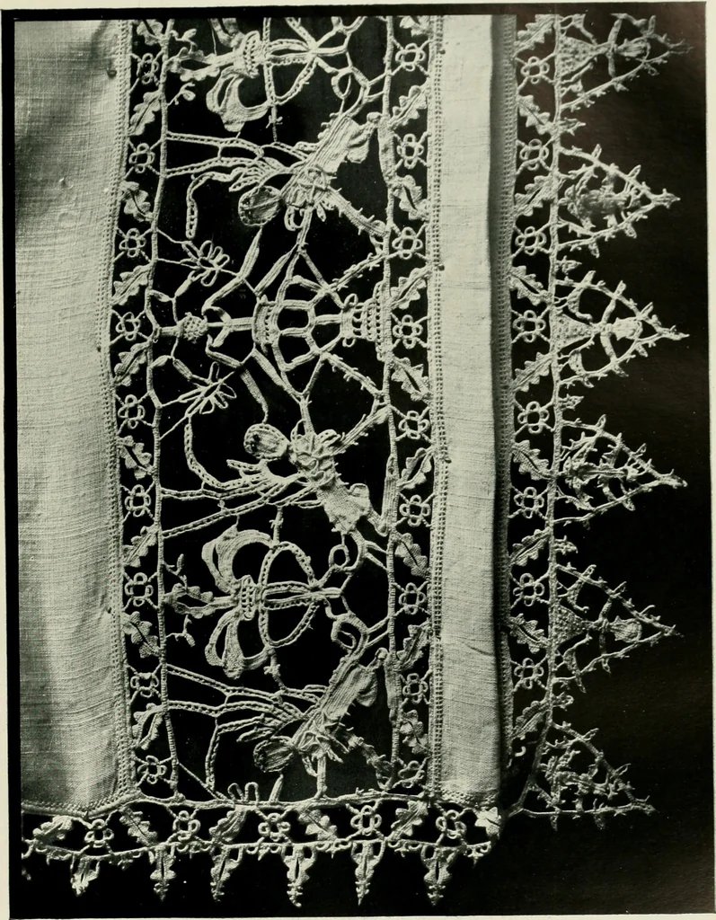 An illustration from Seven centuries of lace, 1908, leaf 110