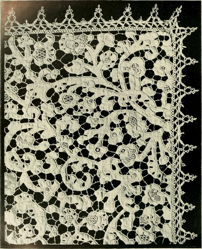 An illustration from Seven centuries of lace, 1908, leaf 115