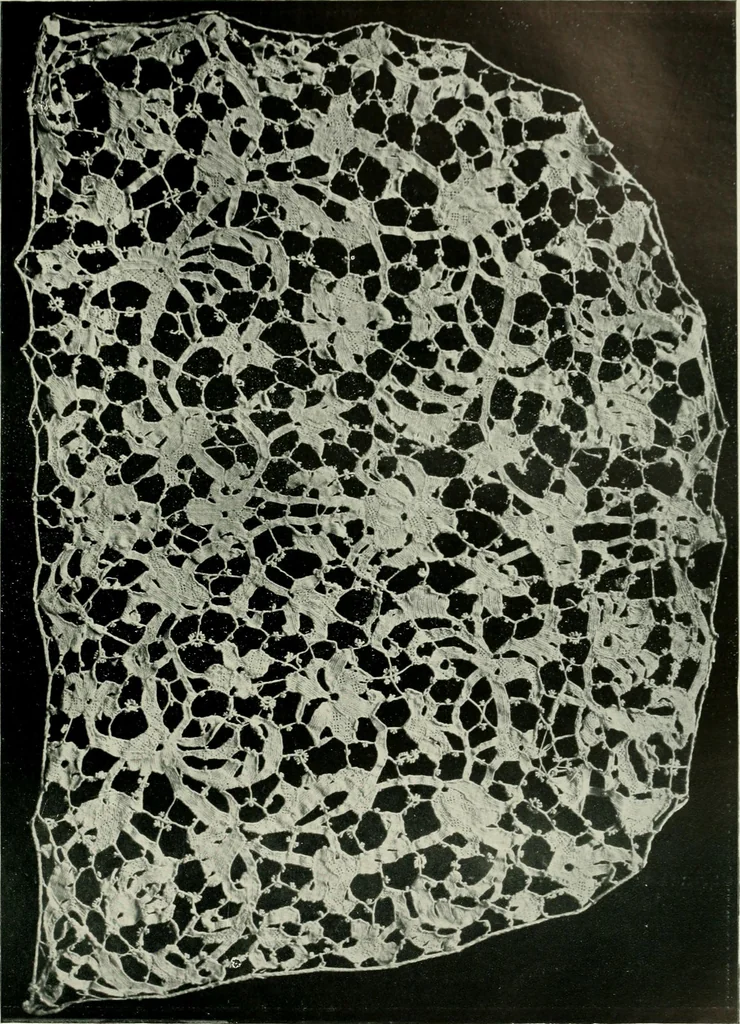 An illustration from Seven centuries of lace, 1908, leaf 116
