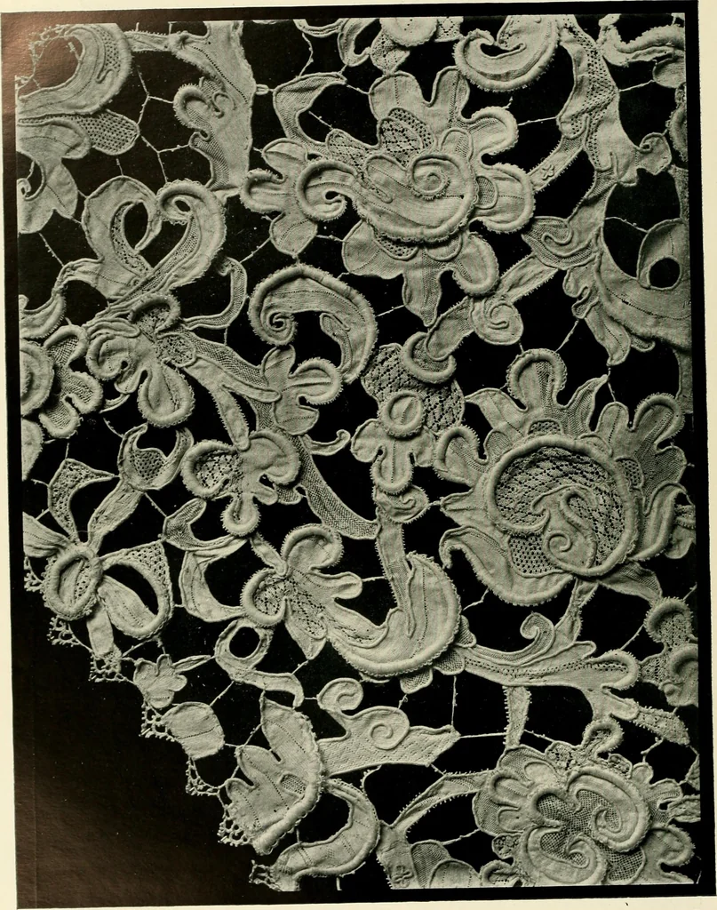 An illustration from Seven centuries of lace, 1908, leaf 117