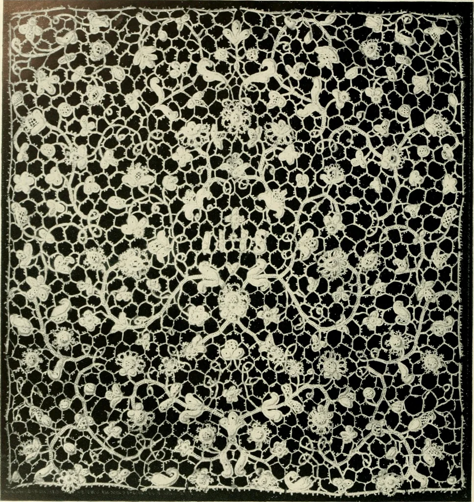 An illustration from Seven centuries of lace, 1908, leaf 123