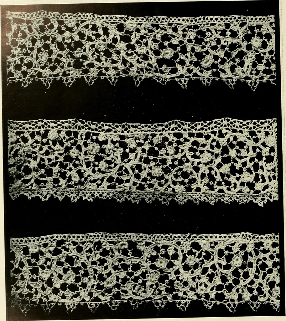 An illustration from Seven centuries of lace, 1908, leaf 125