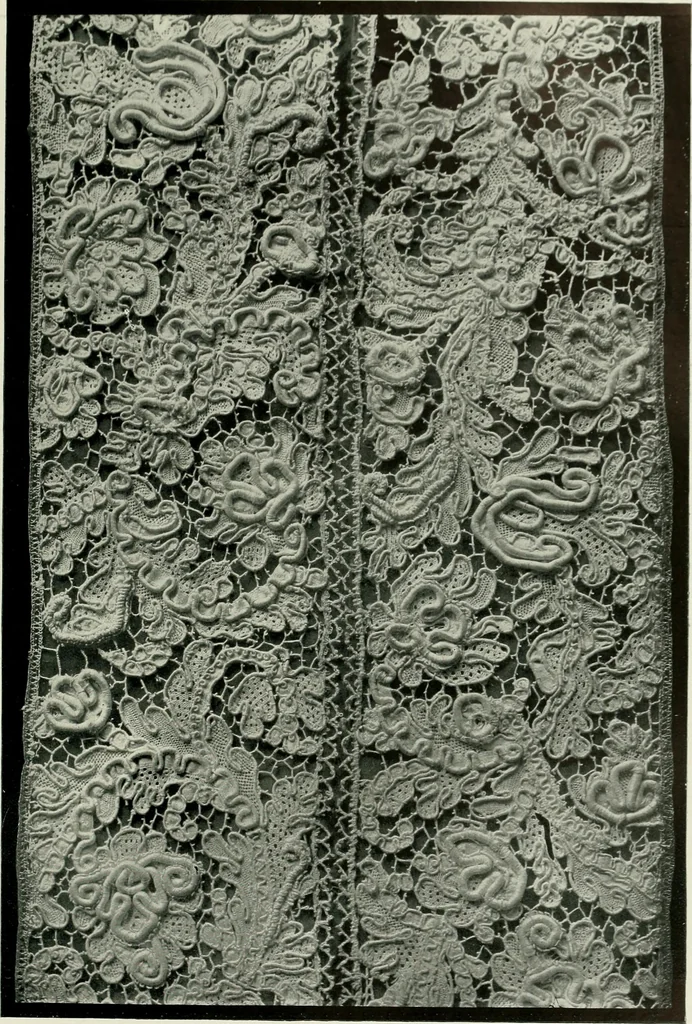 An illustration from Seven centuries of lace, 1908, leaf 128