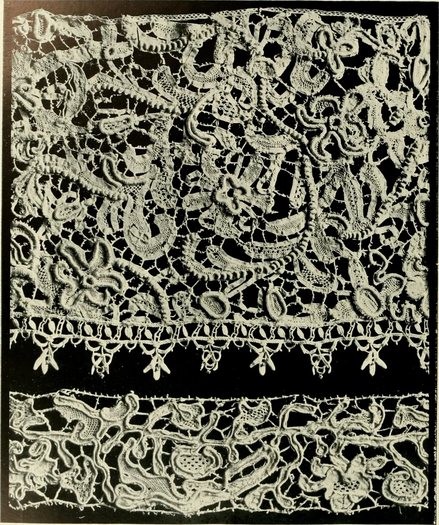 An illustration from Seven centuries of lace, 1908, leaf 129