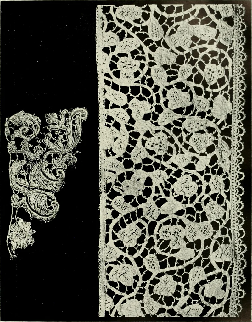 An illustration from Seven centuries of lace, 1908, leaf 130