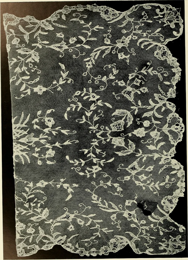 An illustration from Seven centuries of lace, 1908, leaf 147