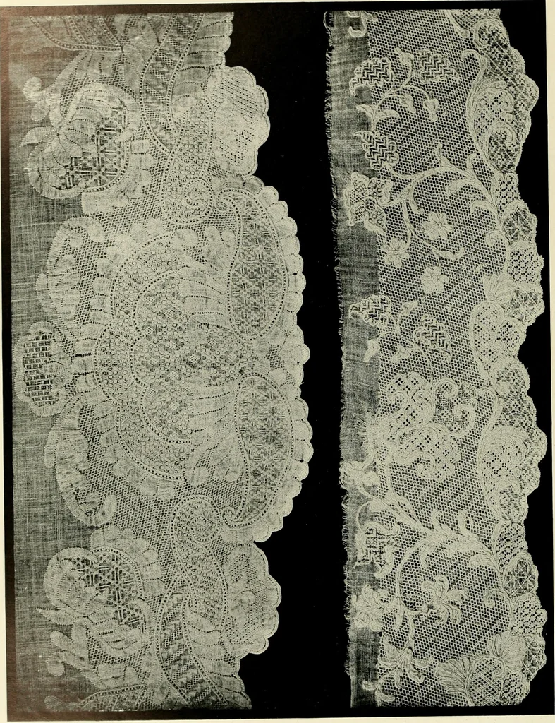An illustration from Seven centuries of lace, 1908, leaf 151