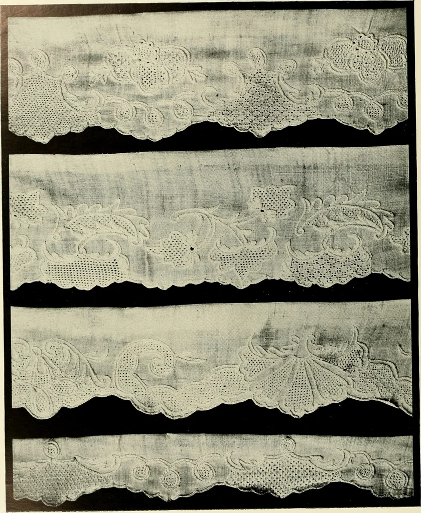 An illustration from Seven centuries of lace, 1908, leaf 153