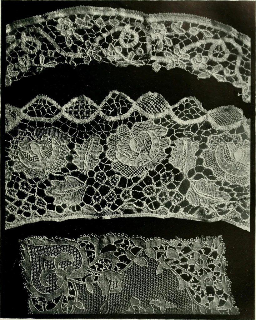 An illustration from Seven centuries of lace, 1908, leaf 156