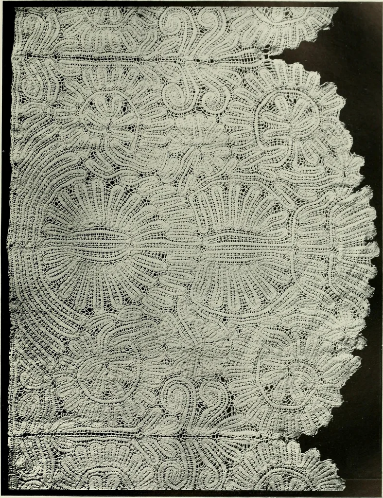 An illustration from Seven centuries of lace, 1908, leaf 158