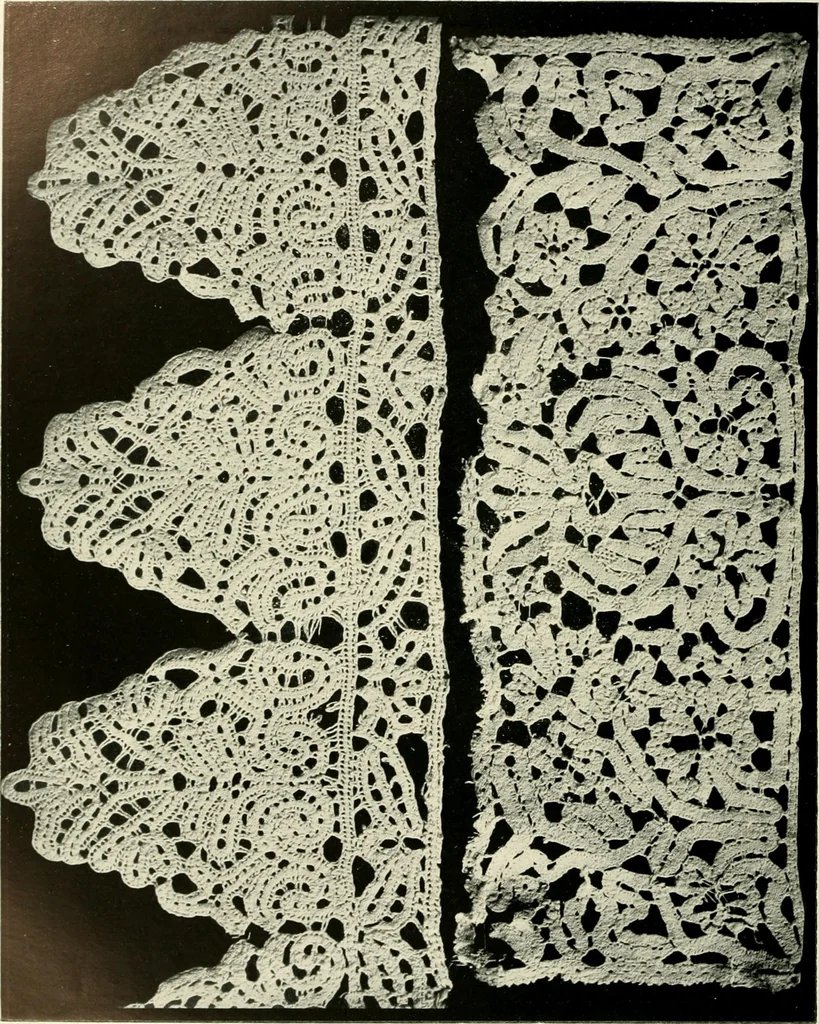 An illustration from Seven centuries of lace, 1908, leaf 159