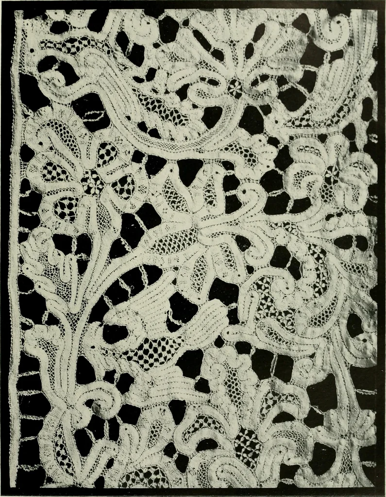 An illustration from Seven centuries of lace, 1908, leaf 168