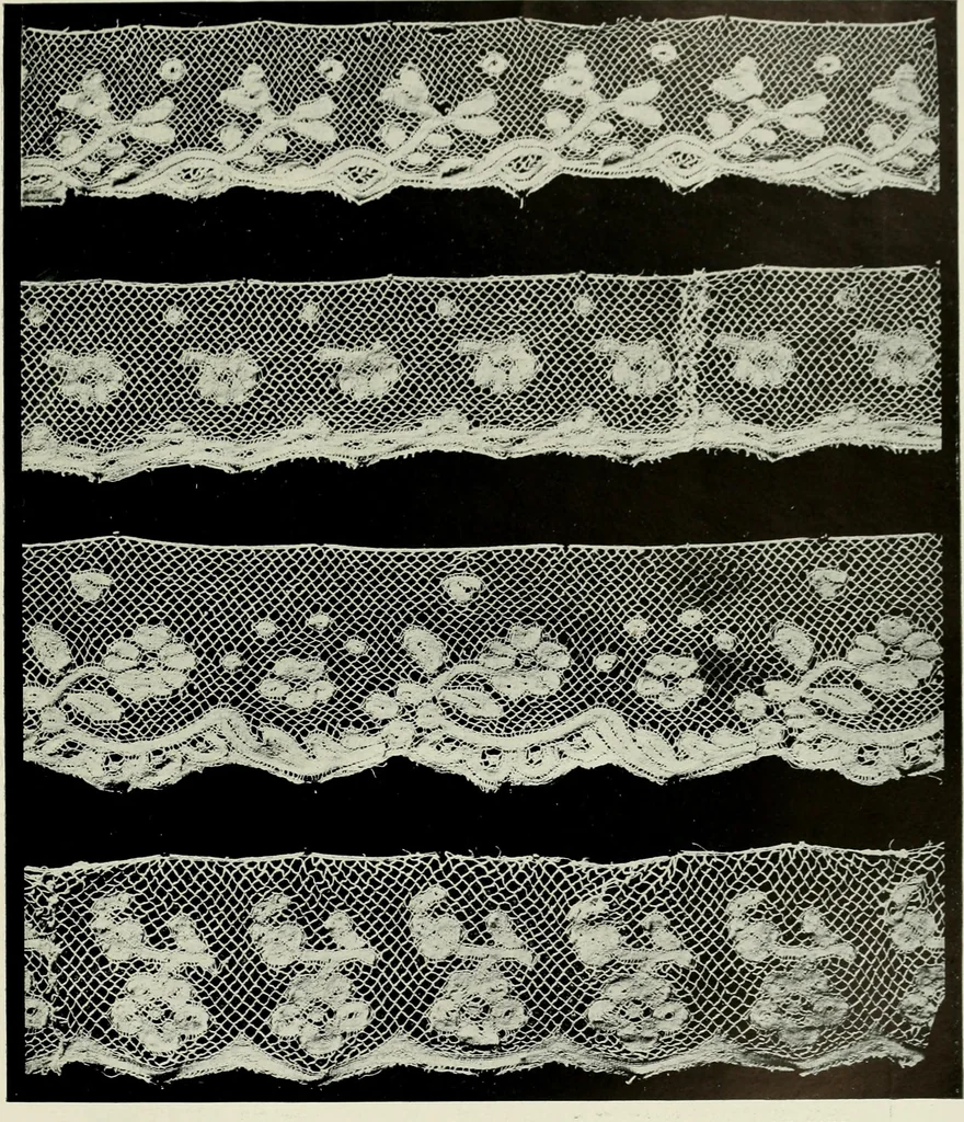 An illustration from Seven centuries of lace, 1908, leaf 184