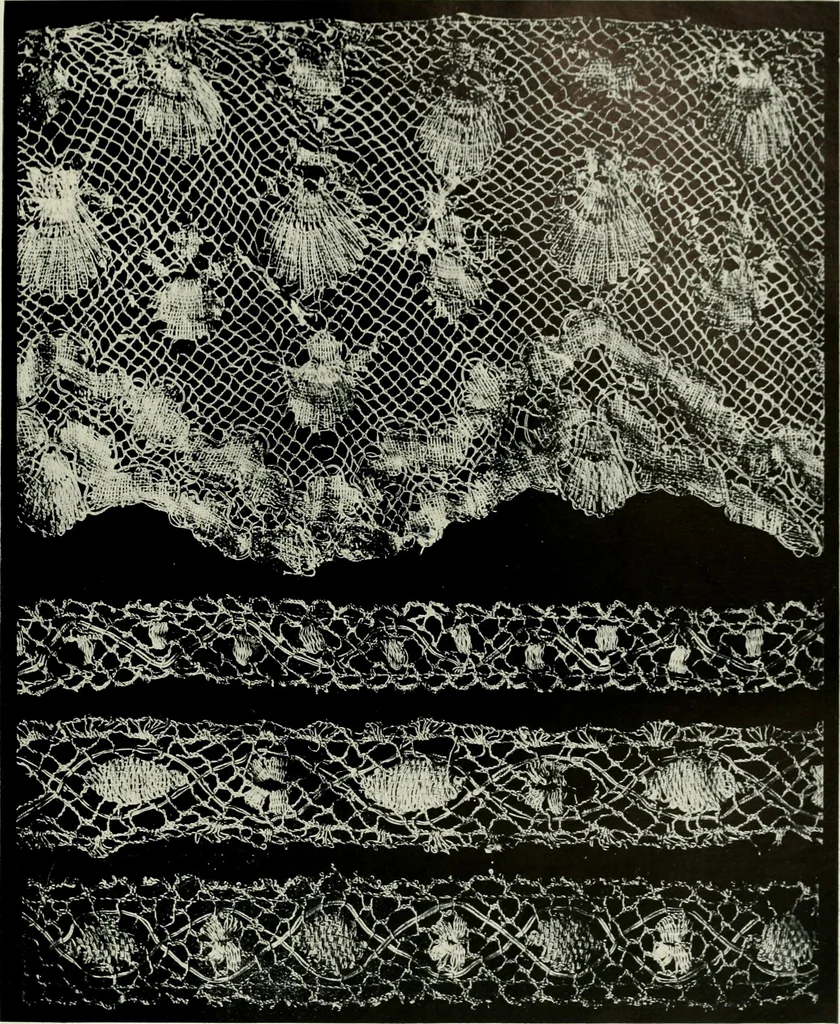 An illustration from Seven centuries of lace, 1908, leaf 190