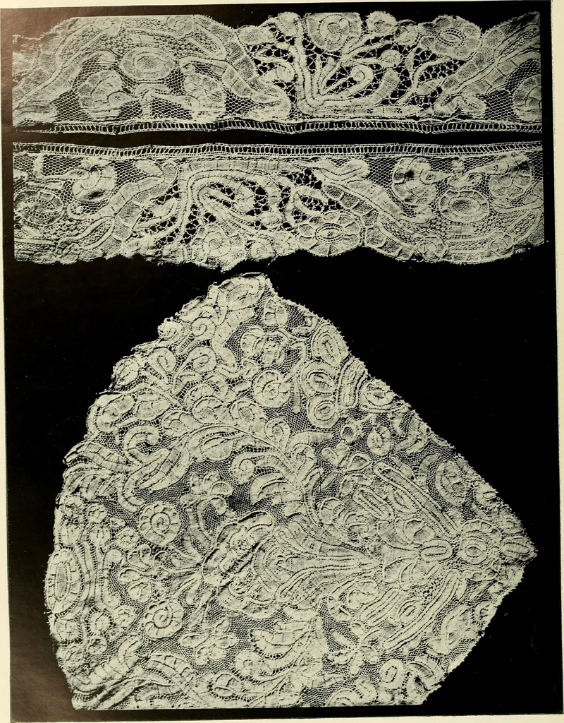 An illustration from Seven centuries of lace, 1908, leaf 193