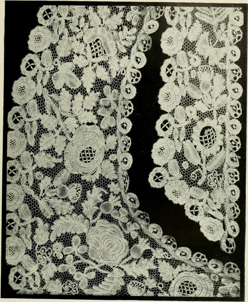 An illustration from Seven centuries of lace, 1908, leaf 194