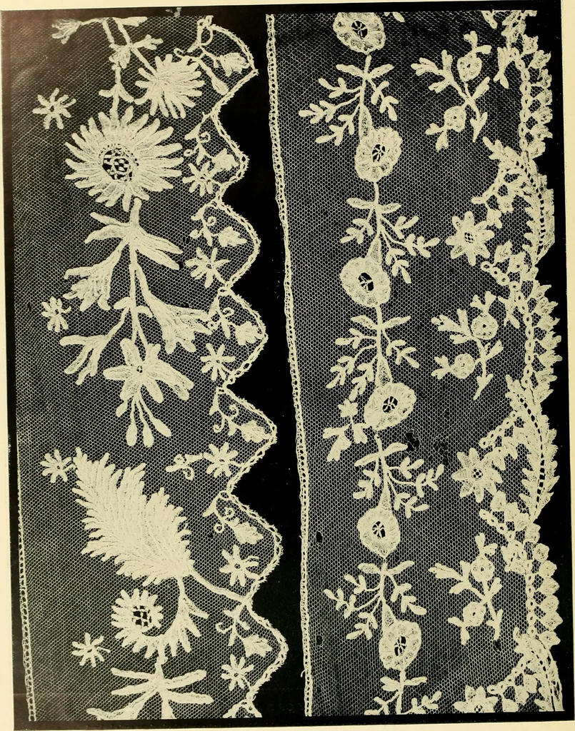 An illustration from Seven centuries of lace, 1908, leaf 195