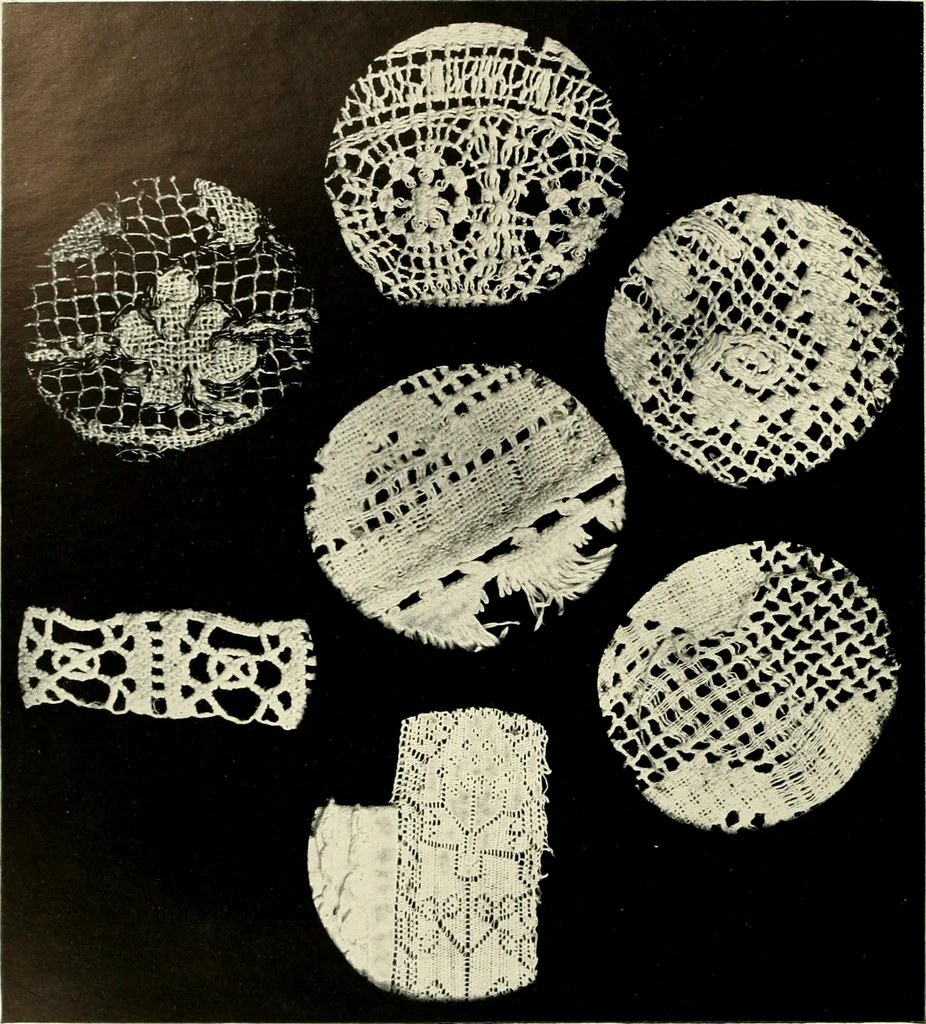 An illustration from Seven centuries of lace, 1908, leaf 83