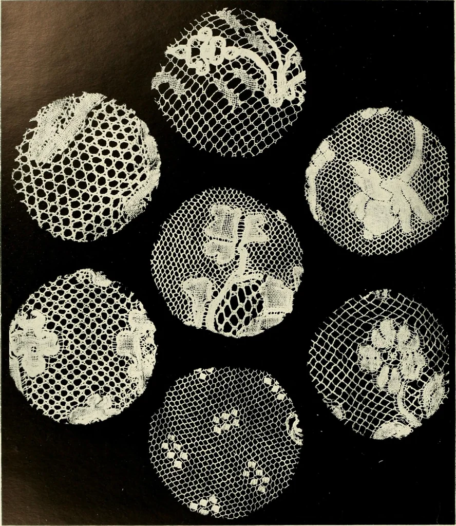 An illustration from Seven centuries of lace, 1908, leaf 85