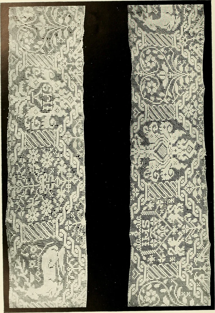 An illustration from Seven centuries of lace, 1908, leaf 87