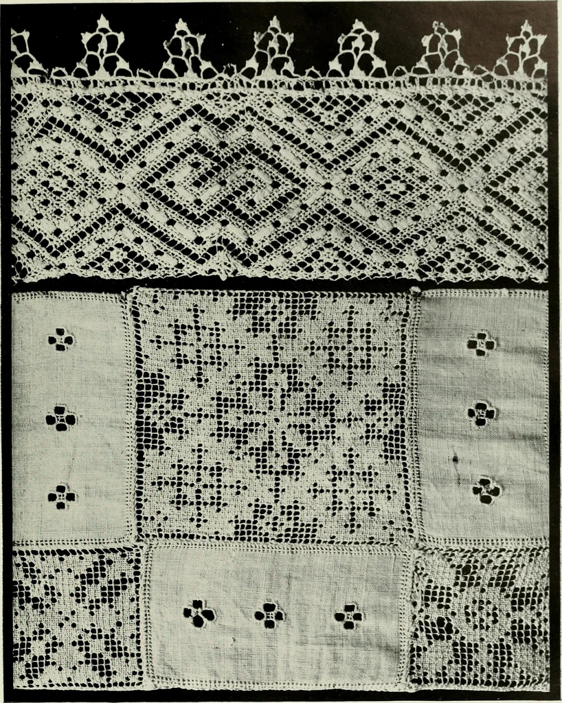 An illustration from Seven centuries of lace, 1908, leaf 88