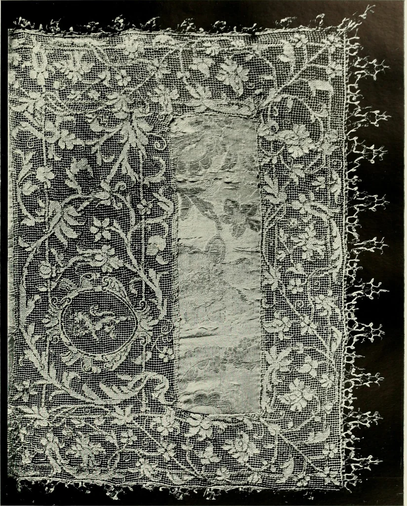 An illustration from Seven centuries of lace, 1908, leaf 90