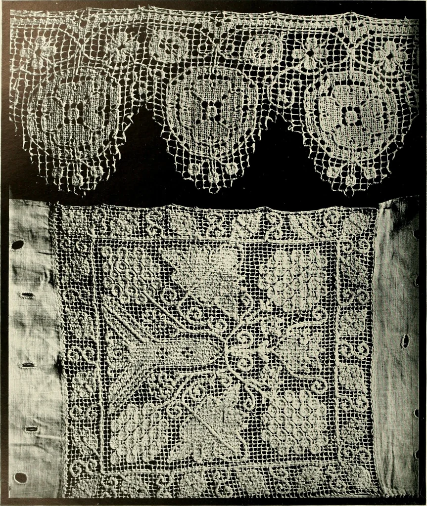 An illustration from Seven centuries of lace, 1908, leaf 91