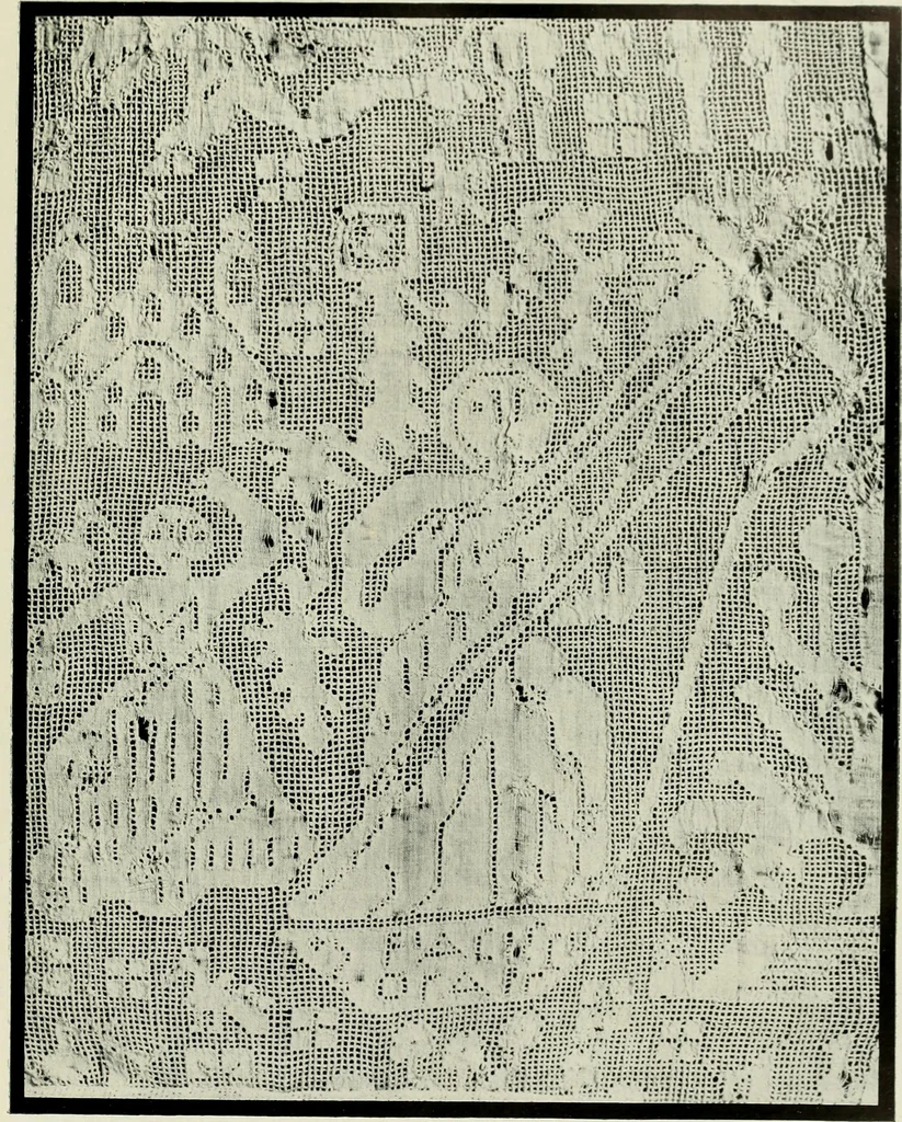 An illustration from Seven centuries of lace, 1908, leaf 94