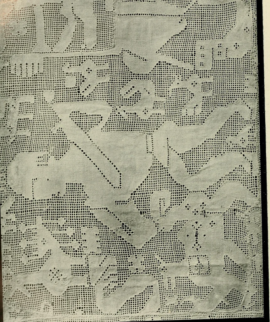 An illustration from Seven centuries of lace, 1908, leaf 95