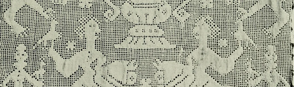 An illustration from Seven centuries of lace, 1908, leaf 96