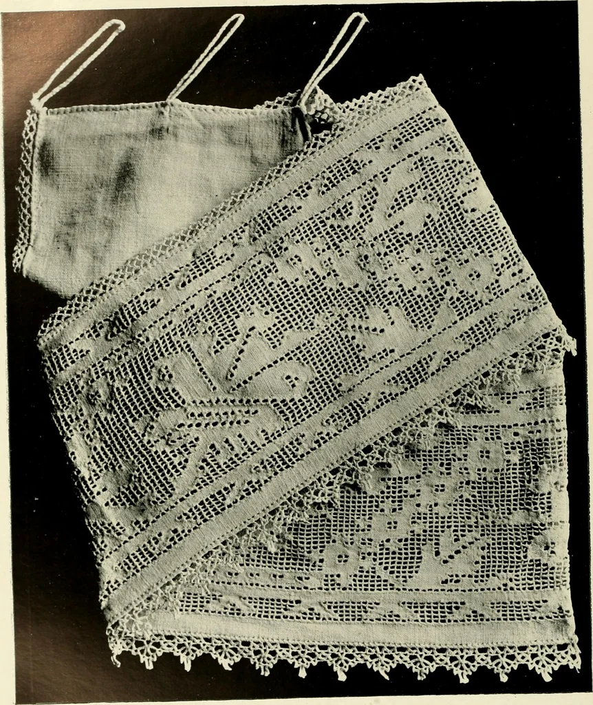 An illustration from Seven centuries of lace, 1908, leaf 97
