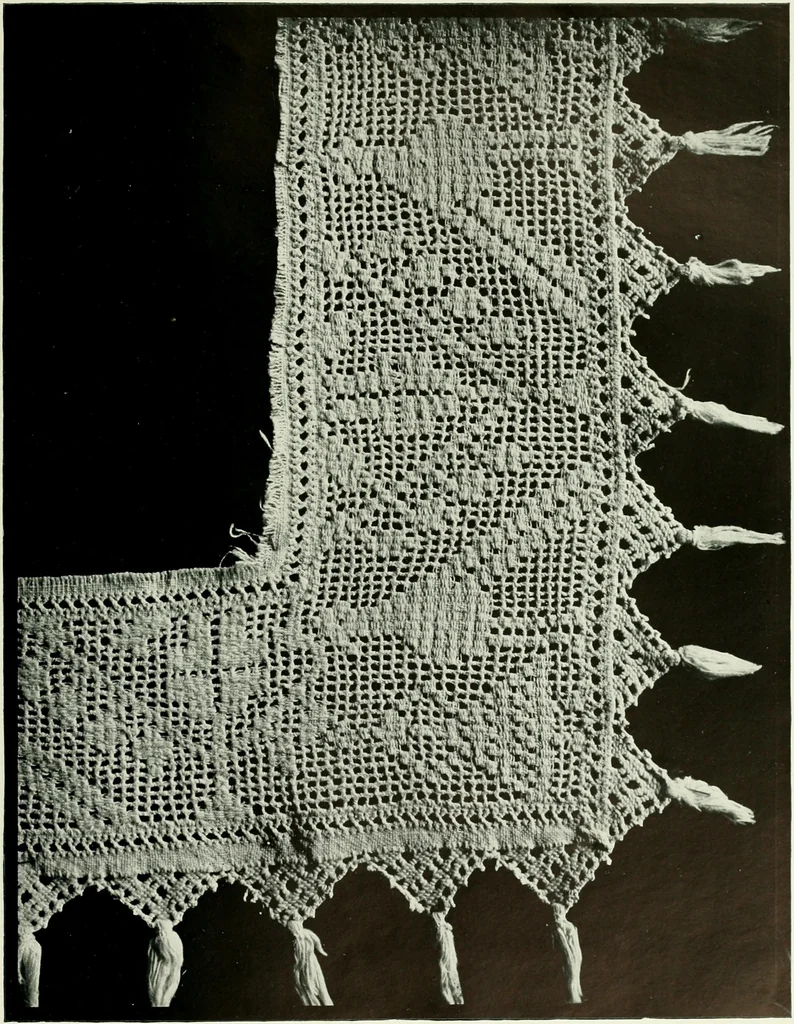 An illustration from Seven centuries of lace, 1908, leaf 100