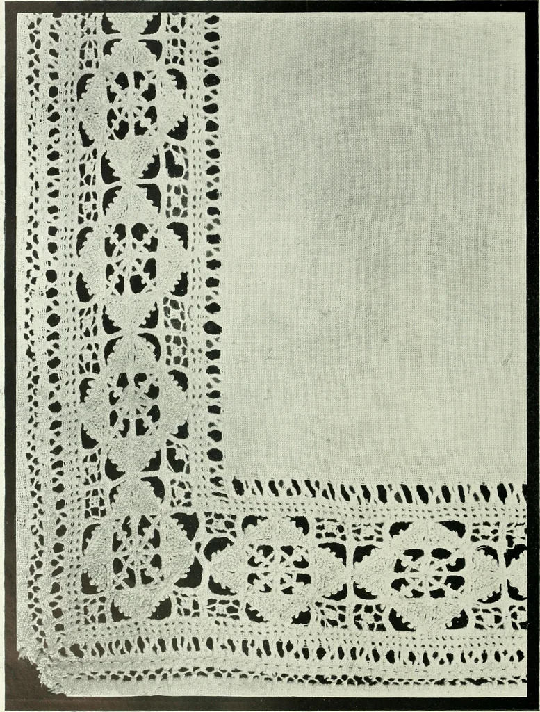 An illustration from Seven centuries of lace, 1908, leaf 101