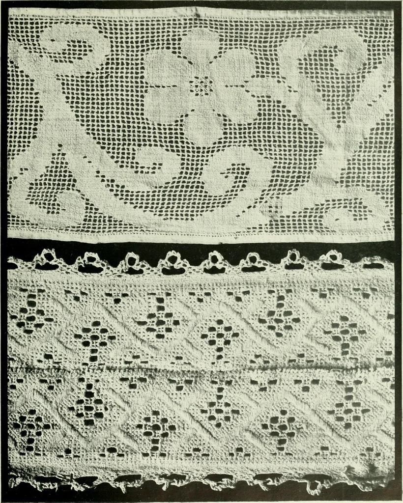 An illustration from Seven centuries of lace, 1908, leaf 102
