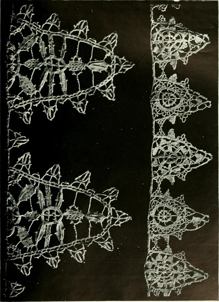 An illustration from Seven centuries of lace, 1908, leaf 108