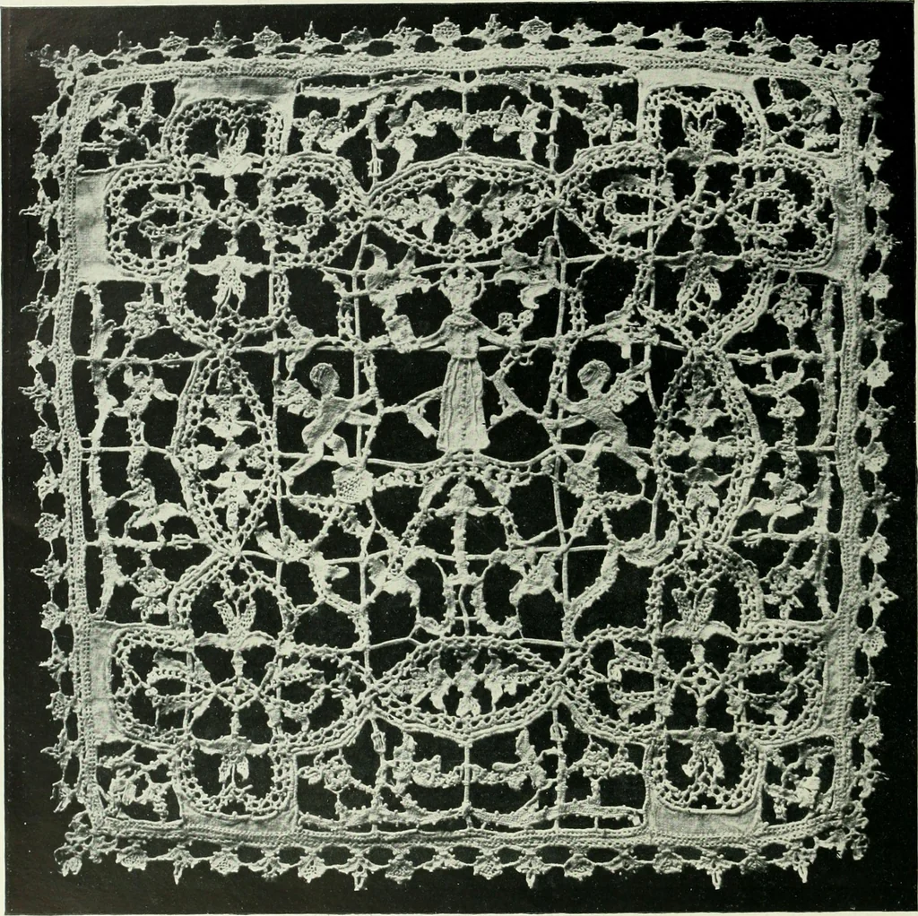 An illustration from Seven centuries of lace, 1908, leaf 109