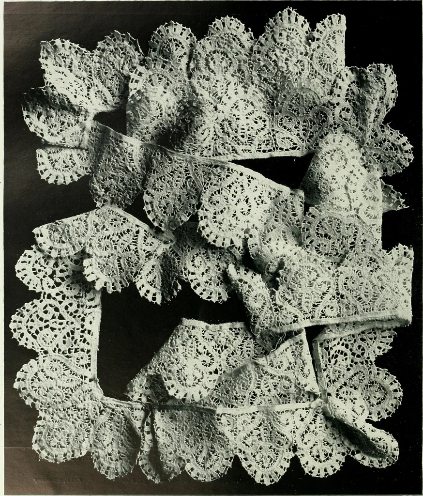 An illustration from Seven centuries of lace, 1908, leaf 111