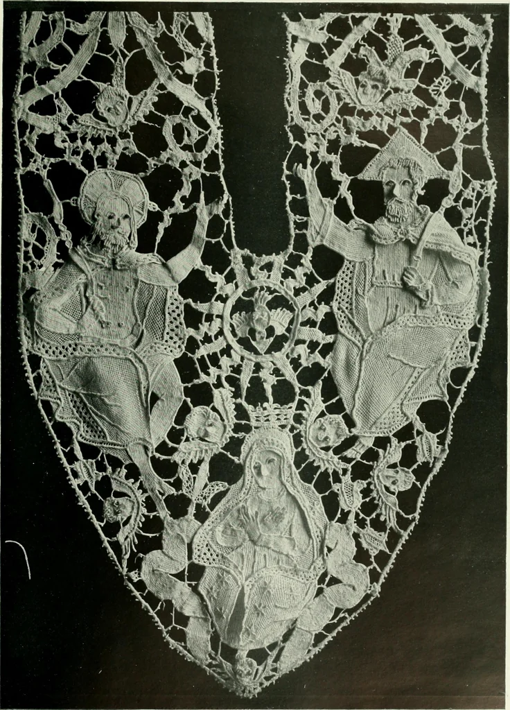 An illustration from Seven centuries of lace, 1908, leaf 114