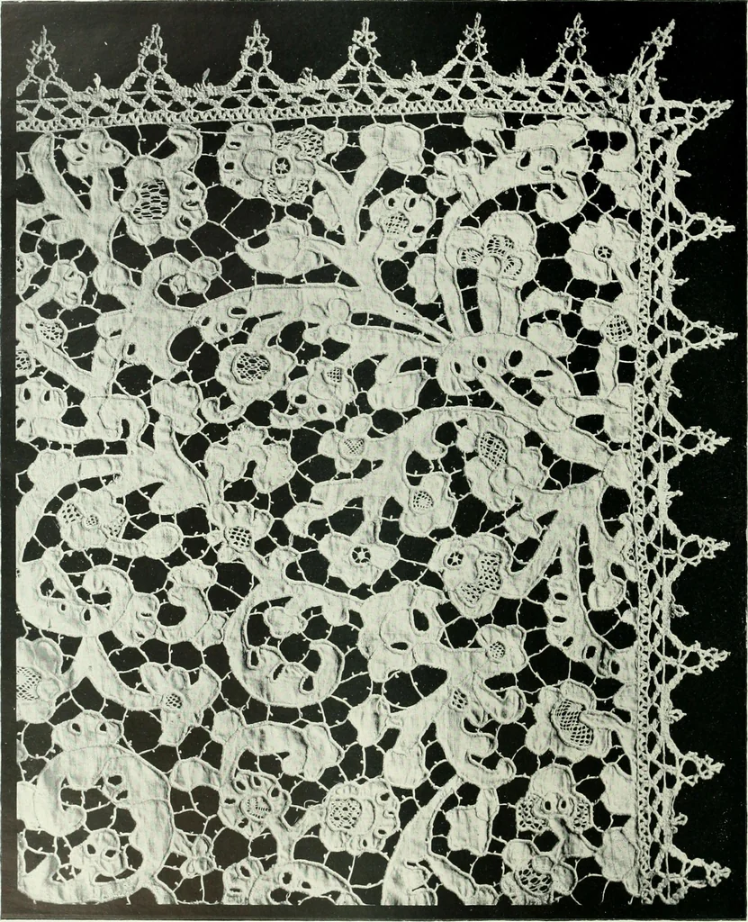 An illustration from Seven centuries of lace, 1908, leaf 117