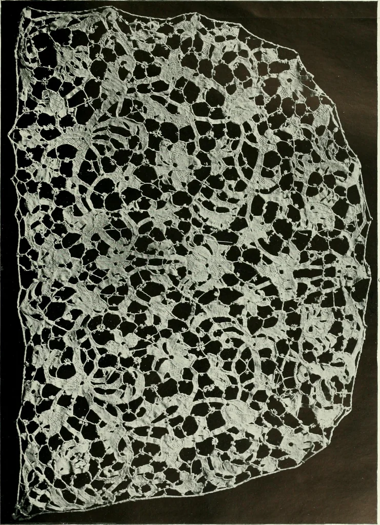 An illustration from Seven centuries of lace, 1908, leaf 118