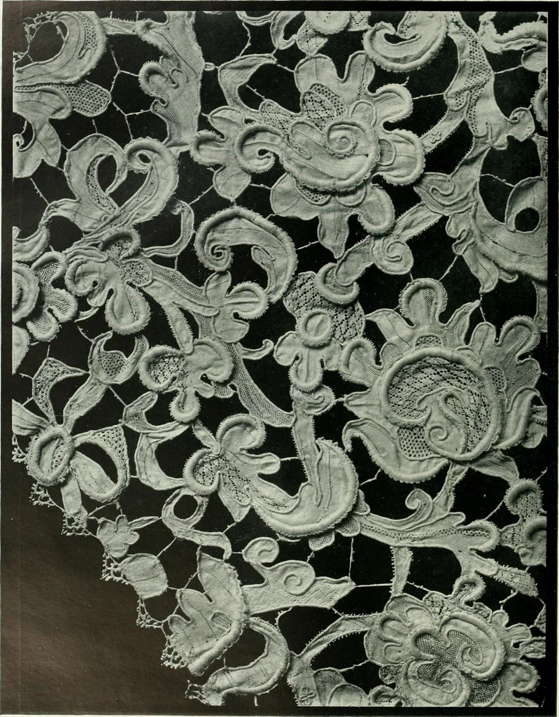 An illustration from Seven centuries of lace, 1908, leaf 119