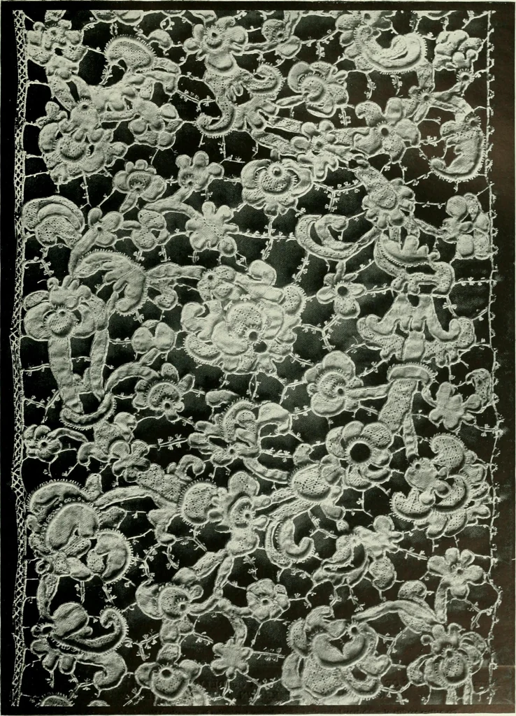 An illustration from Seven centuries of lace, 1908, leaf 122