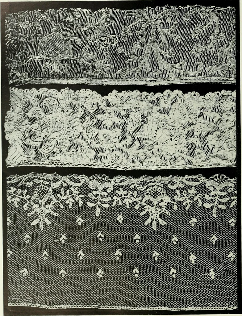 An illustration from Seven centuries of lace, 1908, leaf 147