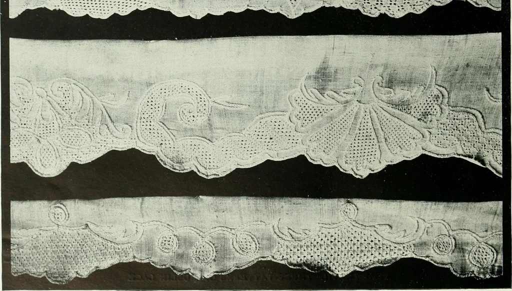 An illustration from Seven centuries of lace, 1908, leaf 155