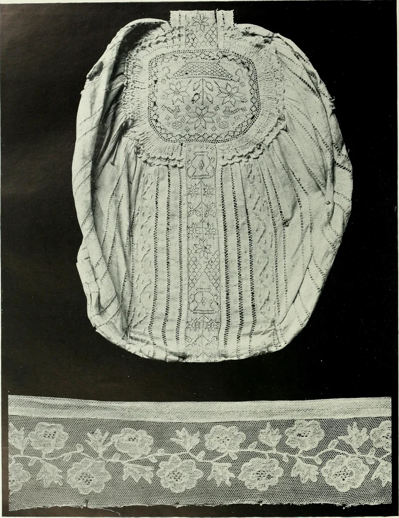 An illustration from Seven centuries of lace, 1908, leaf 157
