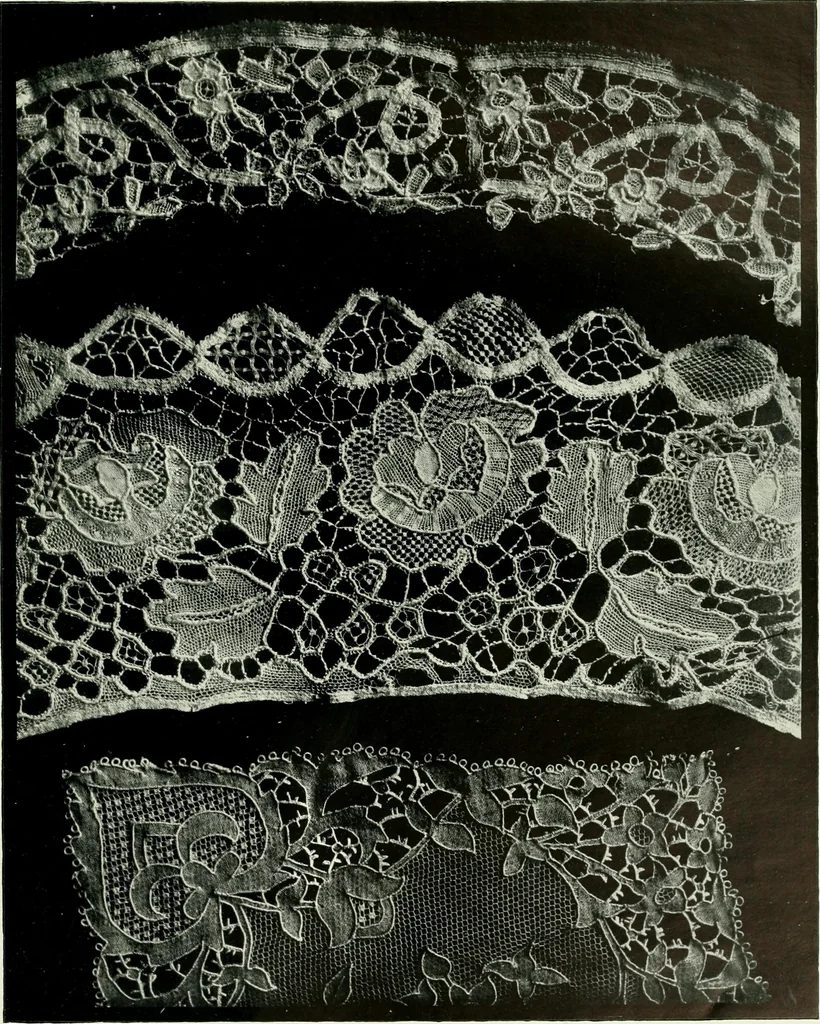 An illustration from Seven centuries of lace, 1908, leaf 158