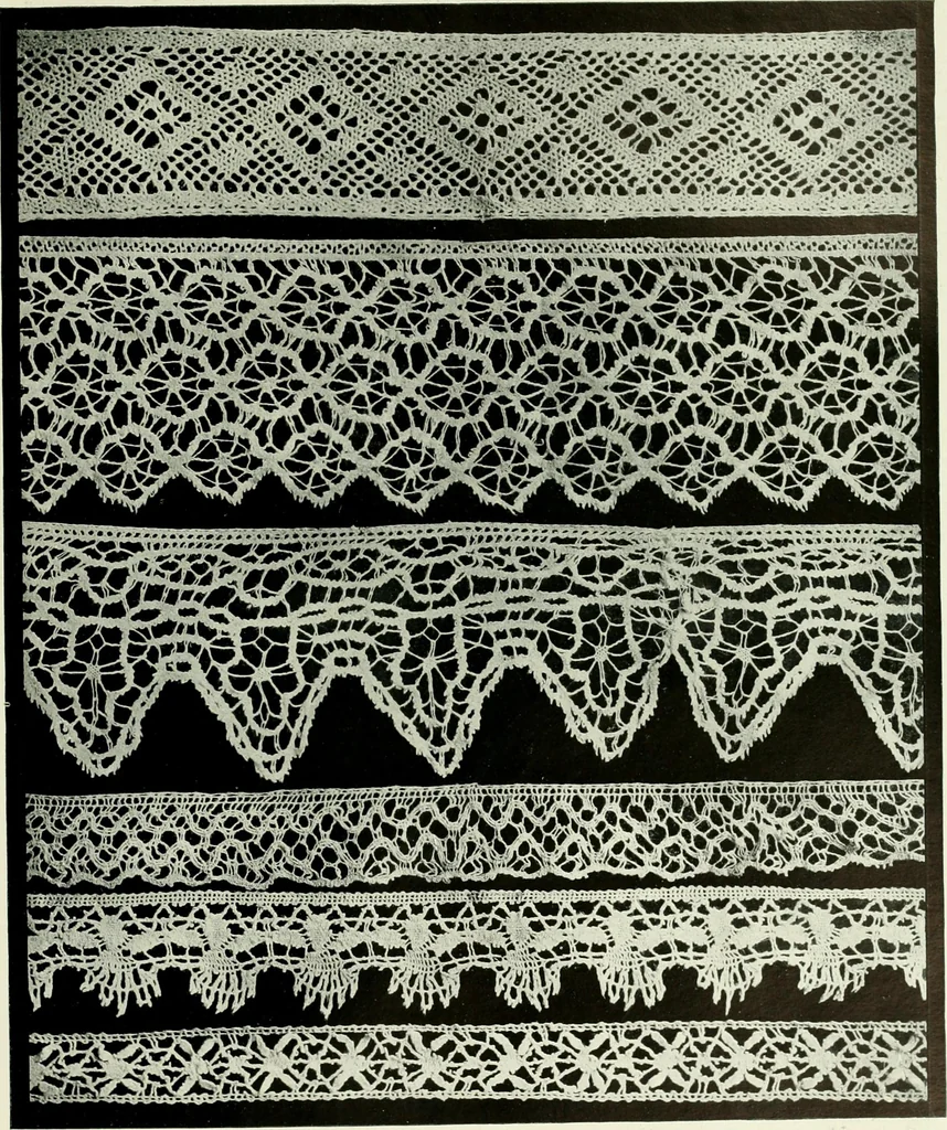 An illustration from Seven centuries of lace, 1908, leaf 166