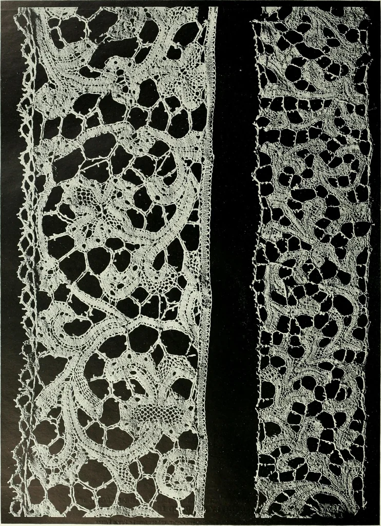 An illustration from Seven centuries of lace, 1908, leaf 167