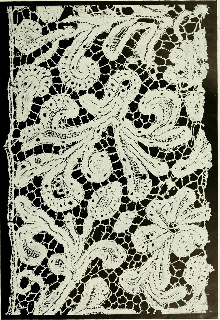 An illustration from Seven centuries of lace, 1908, leaf 168