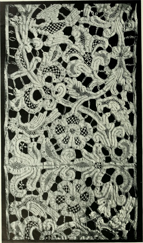 An illustration from Seven centuries of lace, 1908, leaf 169